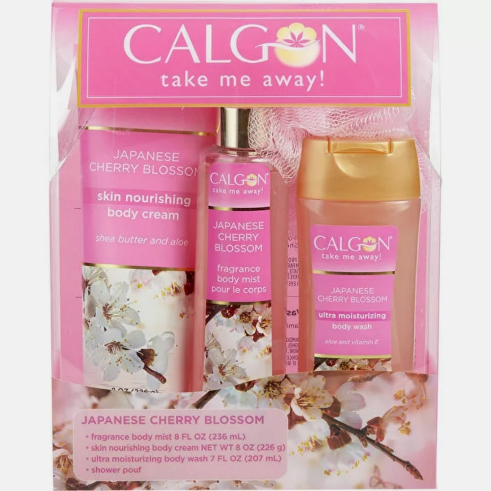 🌹Calgon Japanese Cherry Blossom Gift Set